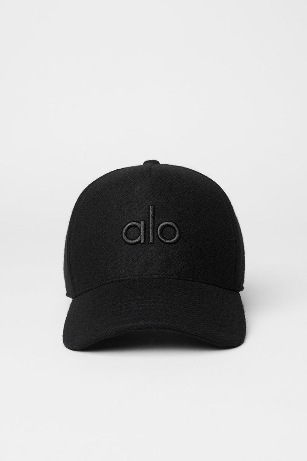 Gorras De Camionero Alo Yoga Wool District Hombre Negras | Colombia  TNYG-56734