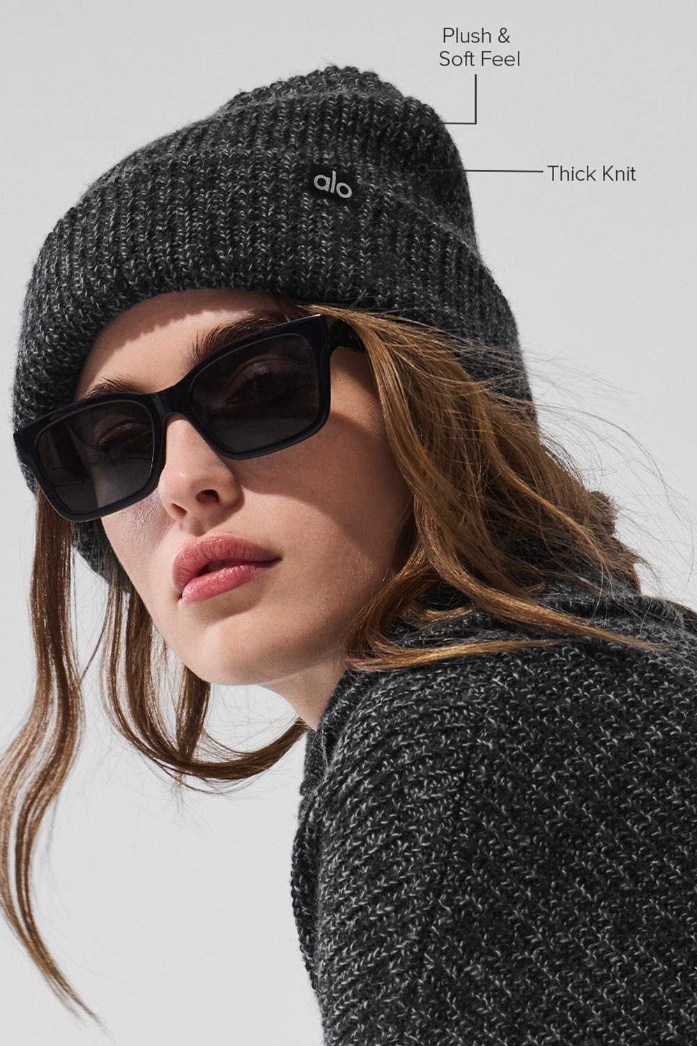 Gorro Alo Yoga Marl Mujer Negras | Colombia  JAON-50712