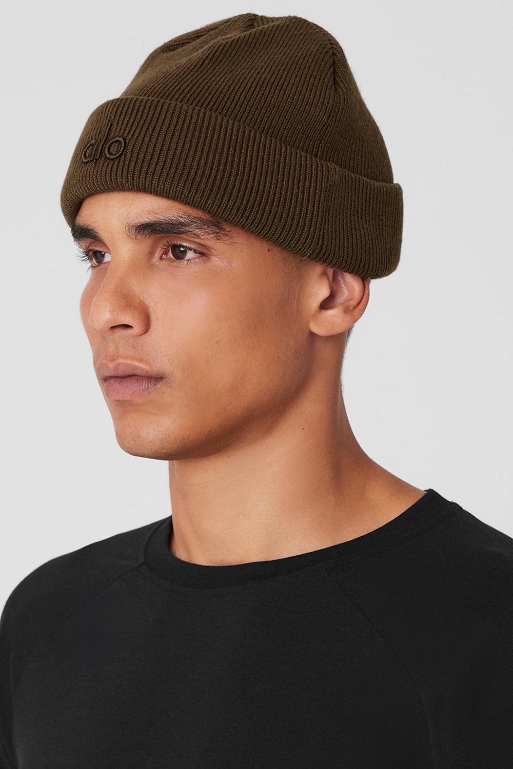 Gorro Alo Yoga Notable Hombre Espresso | Colombia  EHGS-14825
