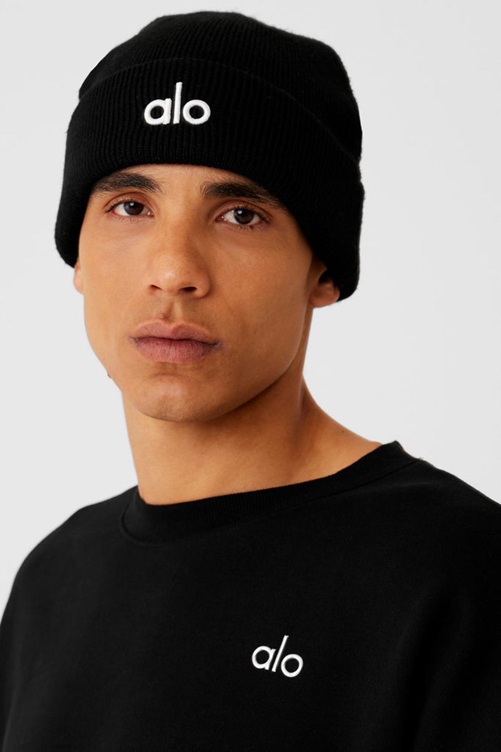 Gorro Alo Yoga Notable Hombre Negras | Colombia  UJBM-78146