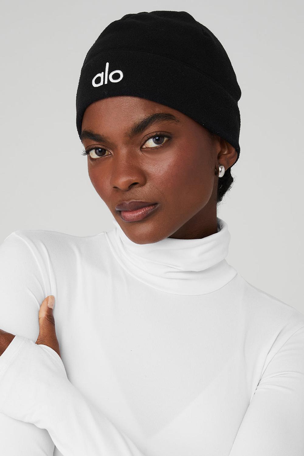 Gorro Alo Yoga Performance Fleece Mujer Negras | Colombia  SKXW-69784