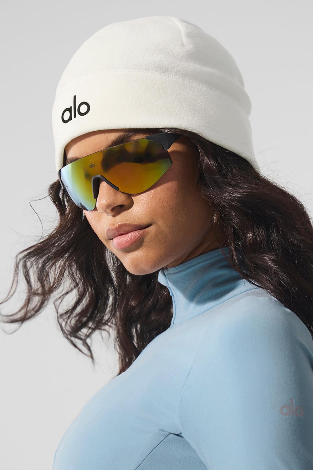 Gorro Alo Yoga Performance Fleece Mujer Ivory | Colombia  HPQZ-20587