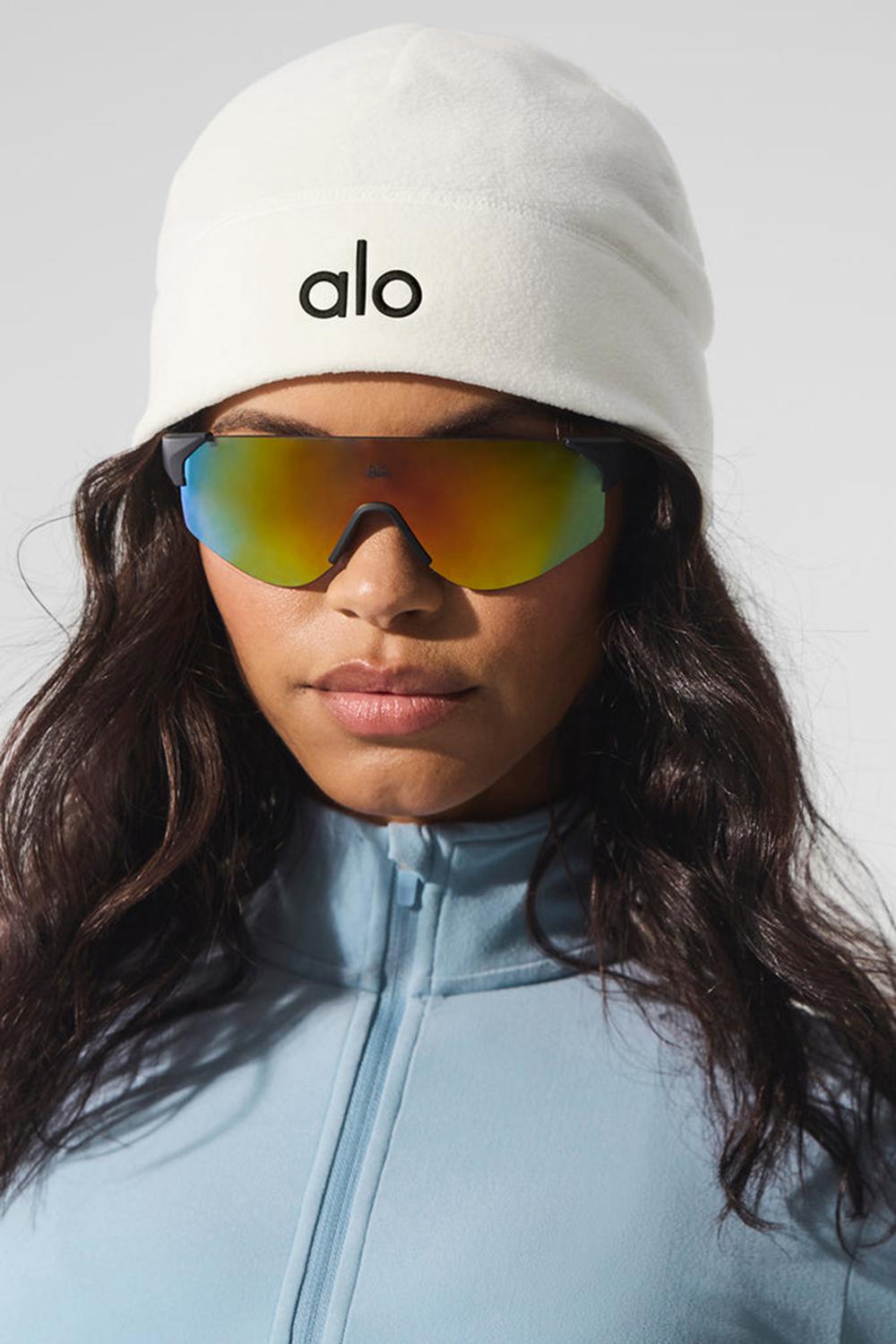 Gorro Alo Yoga Performance Fleece Mujer Ivory | Colombia  HPQZ-20587
