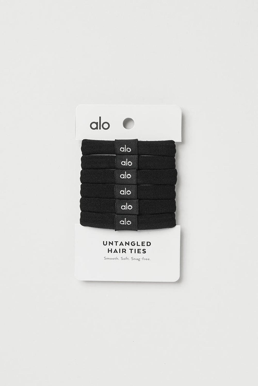 Hair Tie Alo Yoga Untangled Hair Tie 6-Pack Mujer Negras | Colombia  MCTB-36504