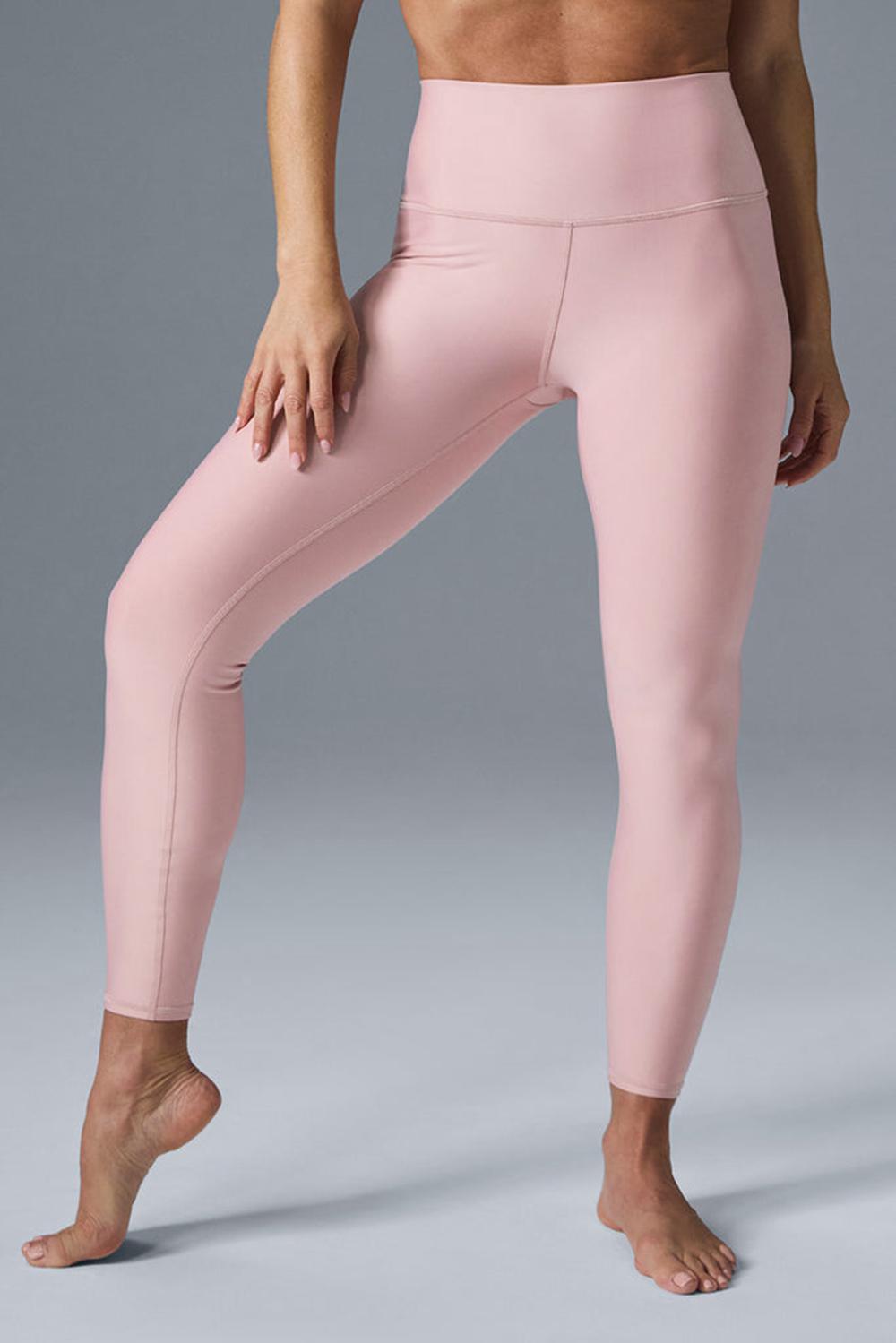 Leggins Alo Yoga 7/8 High-Waist Airlift Mujer Rosas | Colombia  IQNS-95218