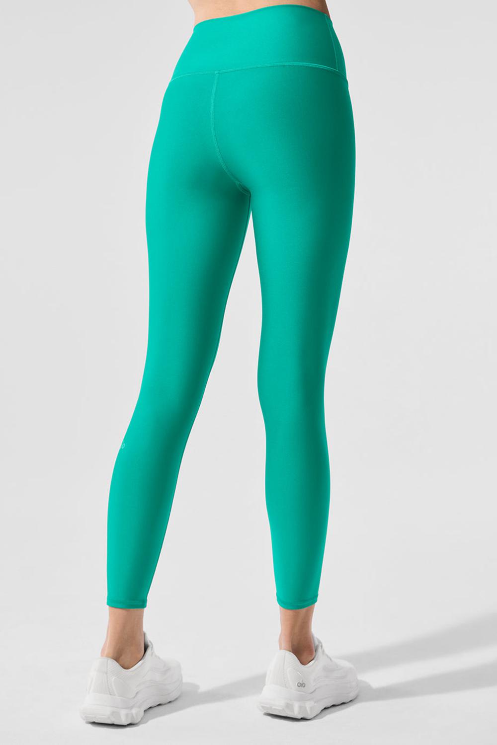 Leggins Alo Yoga 7/8 High-Waist Airlift Mujer Verde | Colombia  FOXU-84357