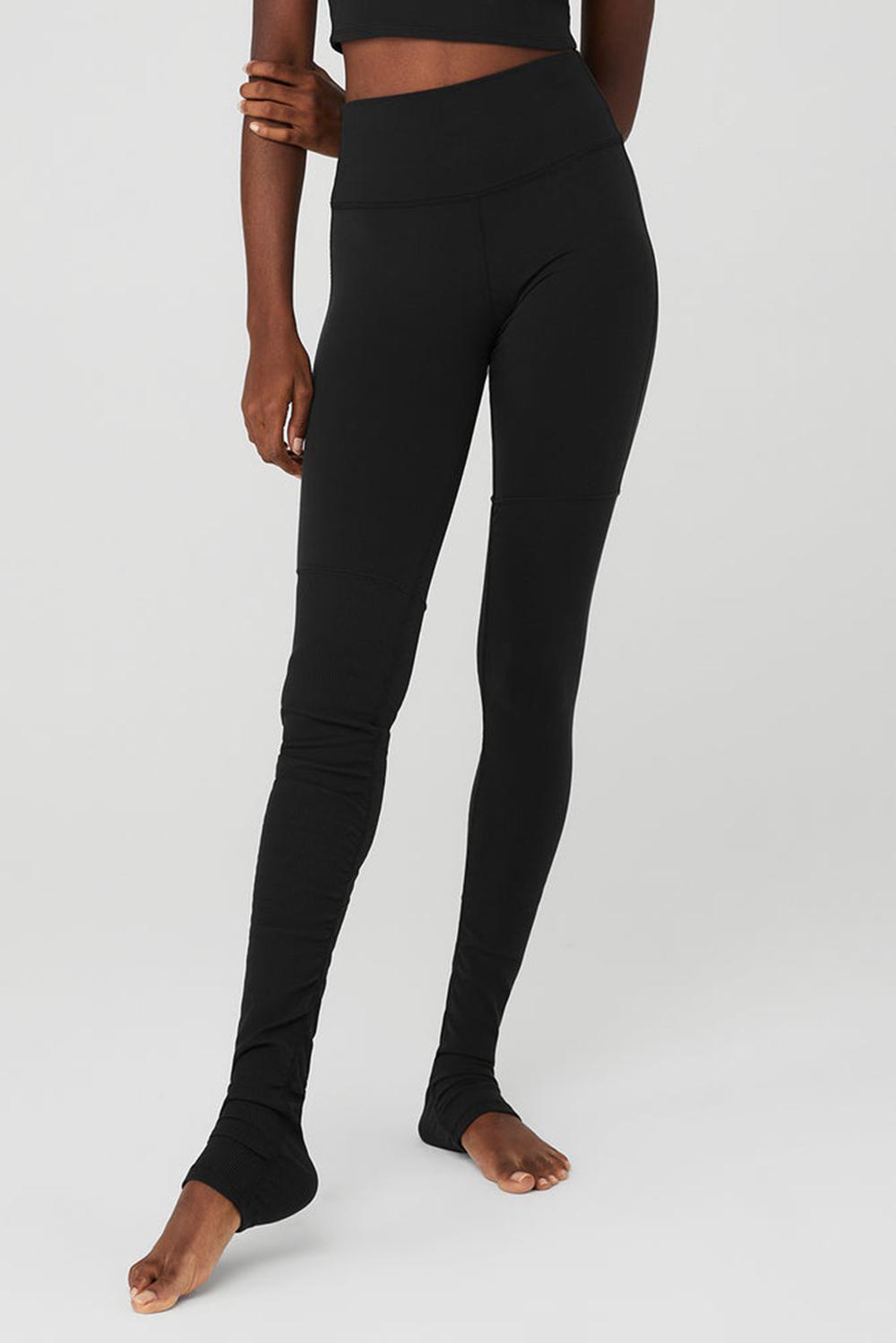 Leggins Alo Yoga Airbrush High-Waist Highlight Goddess Mujer Negras | Colombia  HTGD-57603