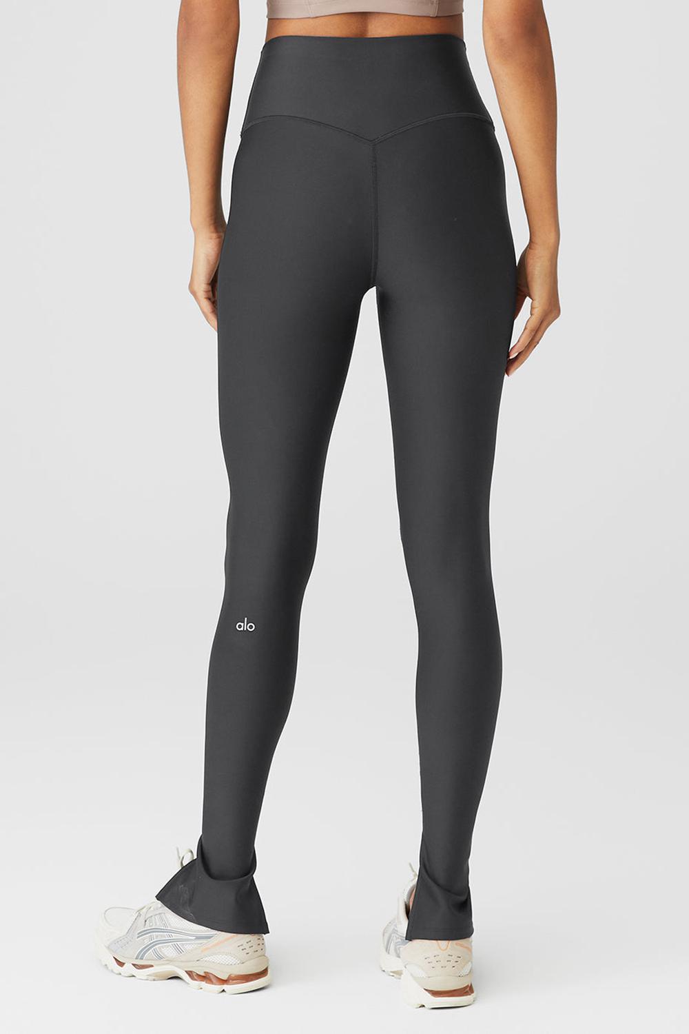 Leggins Alo Yoga Airlift High-Waist Elongated Mujer Anthracite | Colombia  IYDA-87160
