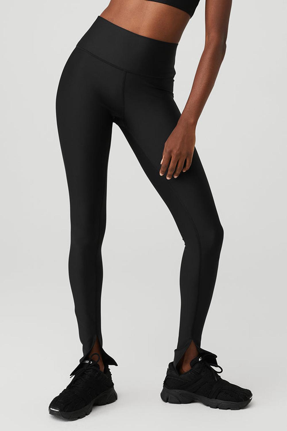 Leggins Alo Yoga Airlift High-Waist Elongated Mujer Negras | Colombia  TDEL-61830