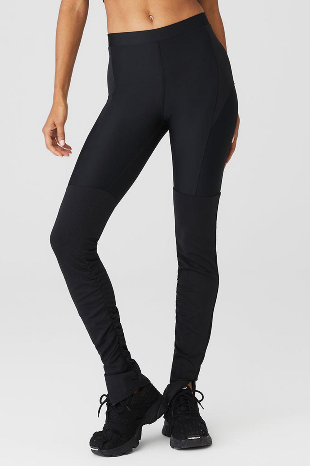 Leggins Alo Yoga Airlift High-Waist Street Goddess Mujer Negras | Colombia  RUMB-53462