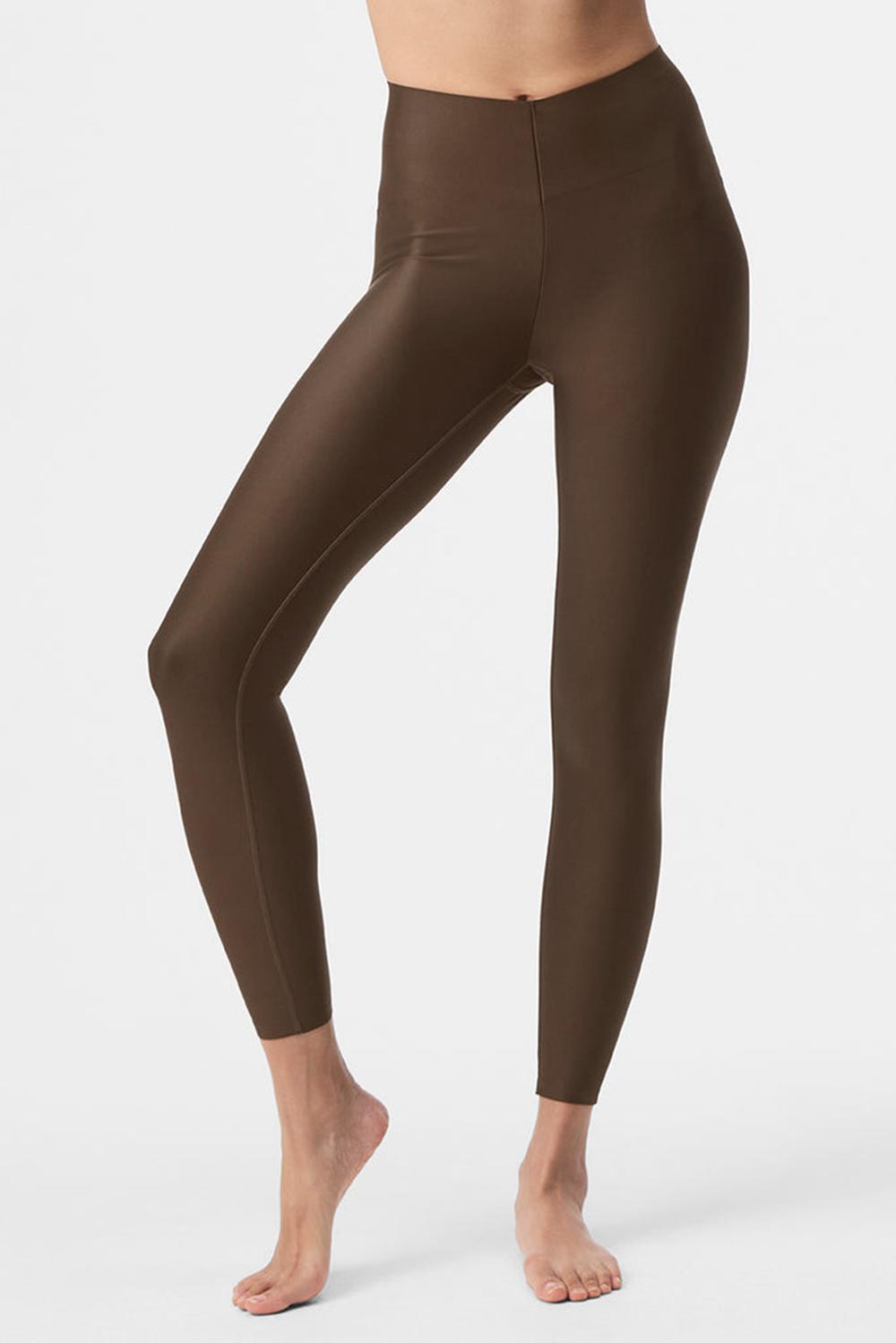 Leggins Alo Yoga Airlift Strength Extreme High-Waist 7/8 Mujer Espresso | Colombia  PIFR-57180
