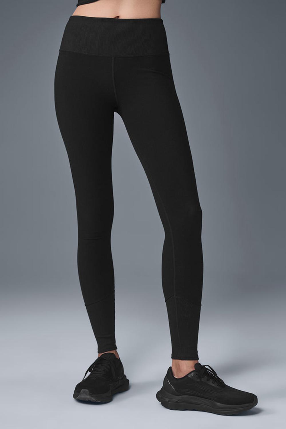 Leggins Alo Yoga High-Waist Alosoft Lounge Mujer Negras | Colombia  VOQI-68231