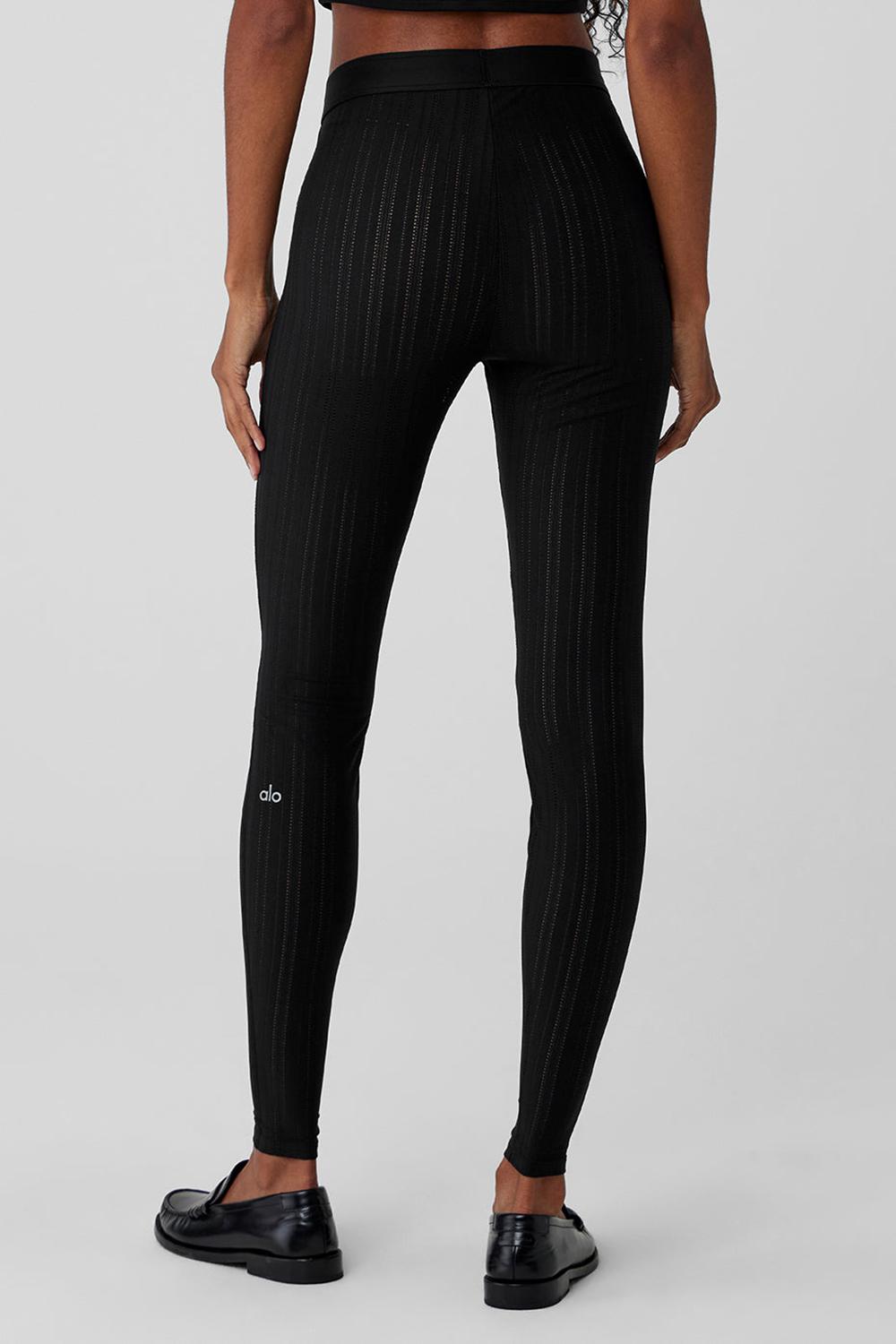 Leggins Alo Yoga High-Waist Euphoria Mujer Negras | Colombia  YFNK-72308
