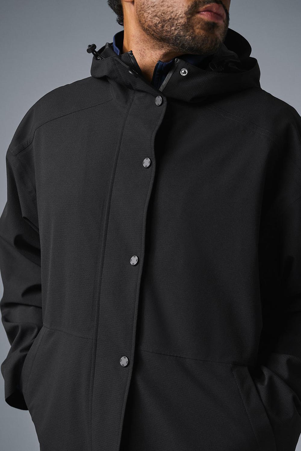 Long Coat Alo Yoga Rain Or Shine Hombre Negras | Colombia  WBJZ-41658