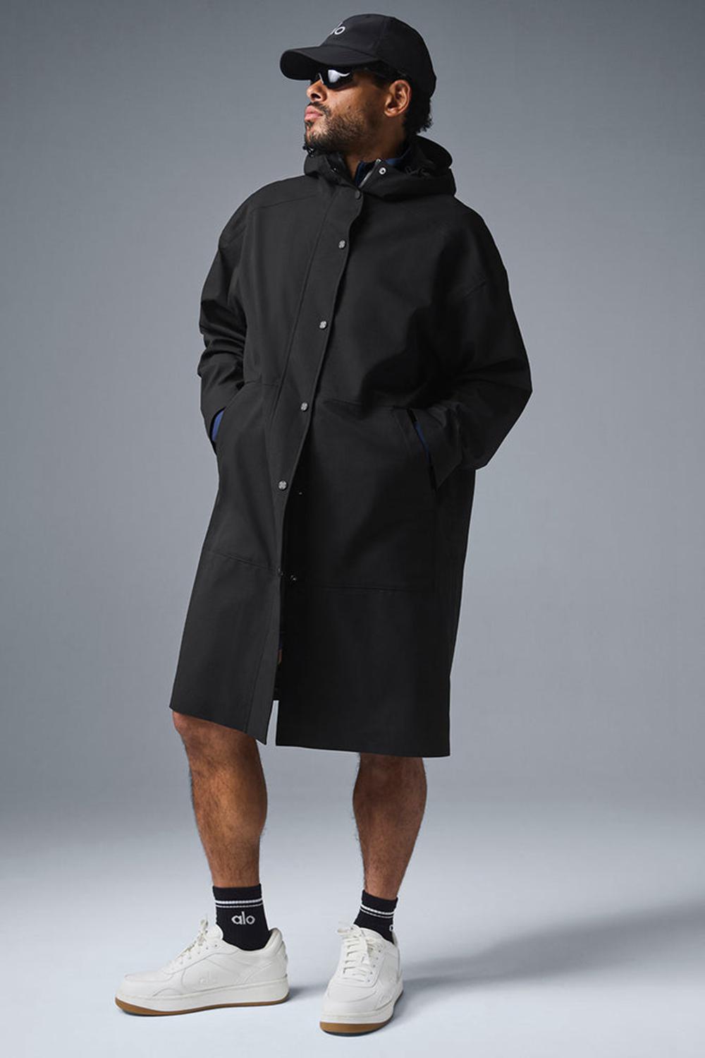 Long Coat Alo Yoga Rain Or Shine Hombre Negras | Colombia  WBJZ-41658