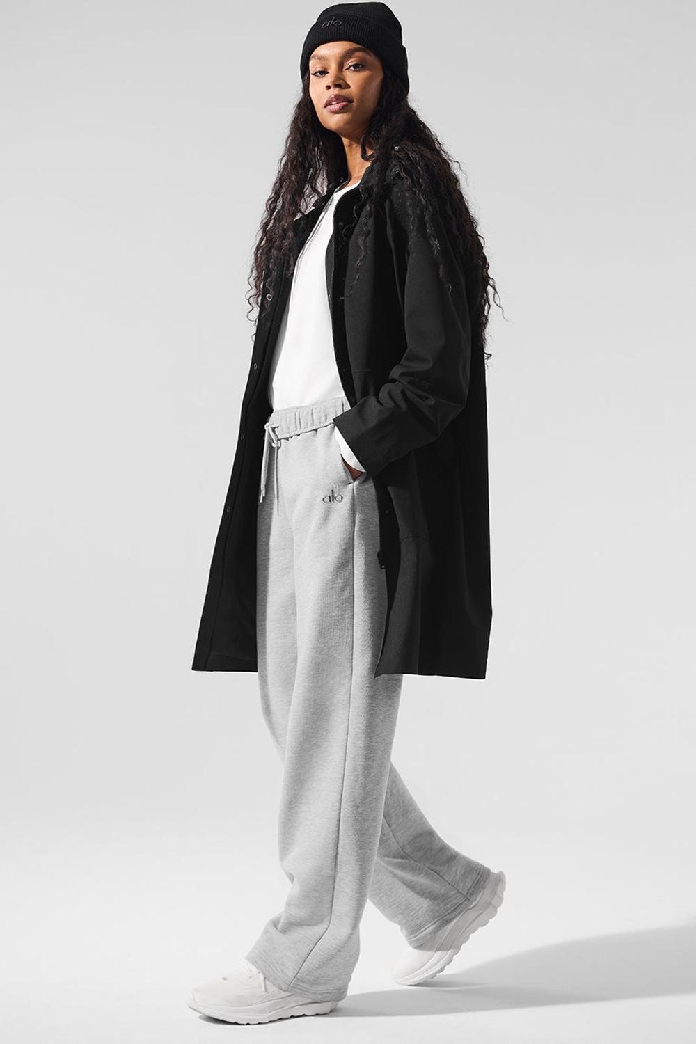 Long Coat Alo Yoga Rain Or Shine Mujer Negras | Colombia  PNWU-34620