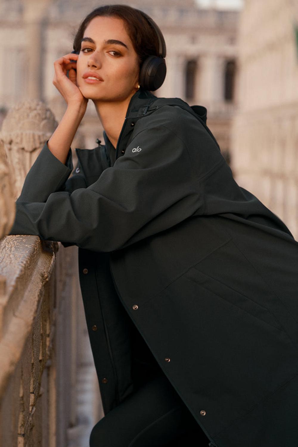 Long Coat Alo Yoga Rain Or Shine Mujer Verde | Colombia  DLPF-75286