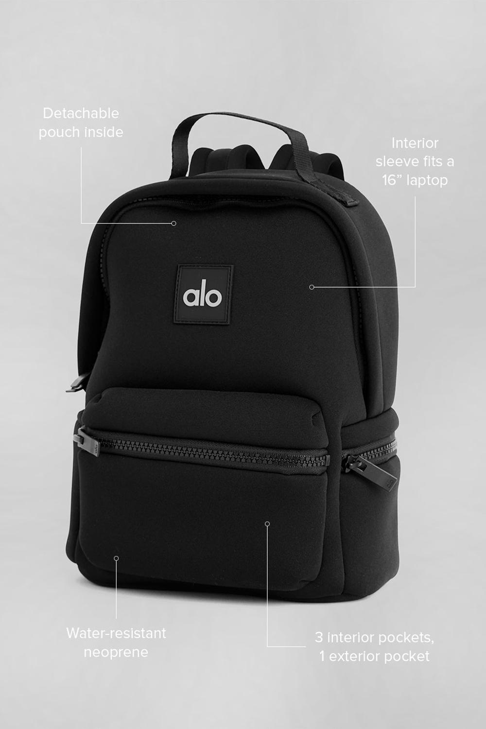 Mochilas Alo Yoga Stow Mujer Negras Plateadas | Colombia  EWPN-16057