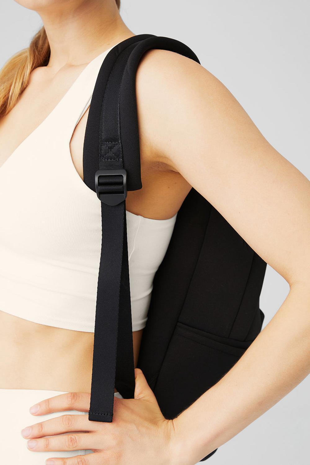 Mochilas Alo Yoga Stow Mujer Negras Plateadas | Colombia  EWPN-16057