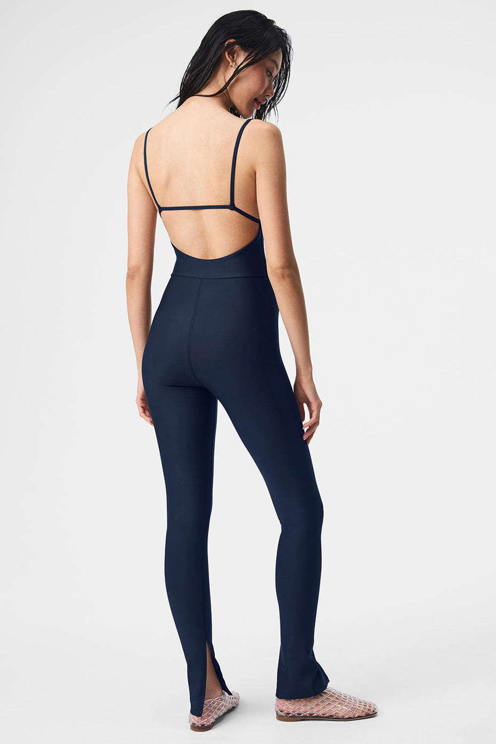 Onesies Alo Yoga Airlift Disco Daze Mujer Azul Marino | Colombia  VQRC-03865
