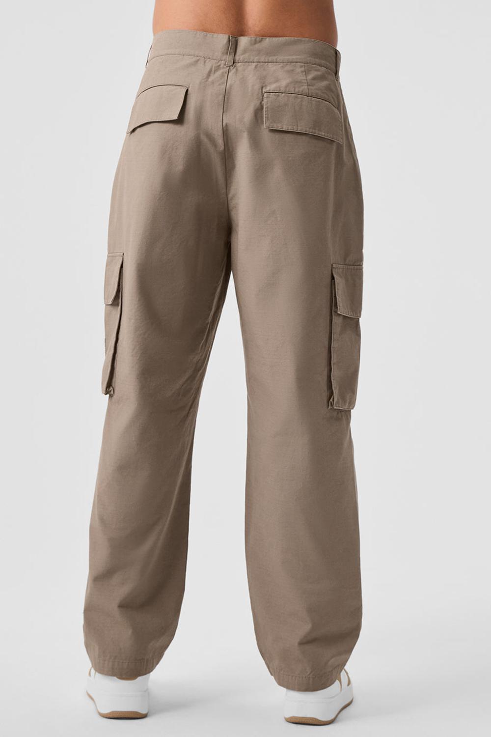 Pantalon Alo Yoga Cargo Ripstop Hombre Gravel | Colombia  BQXP-32047