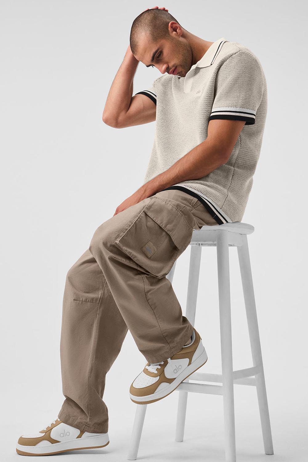 Pantalon Alo Yoga Cargo Ripstop Hombre Gravel | Colombia  BQXP-32047