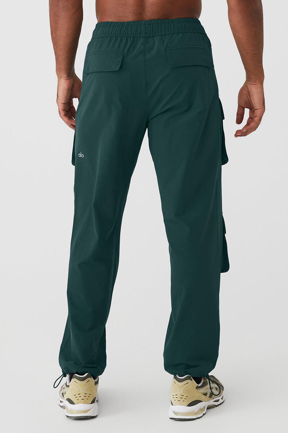 Pantalon Alo Yoga Cargo Venture Hombre Verde | Colombia  RSXB-34198