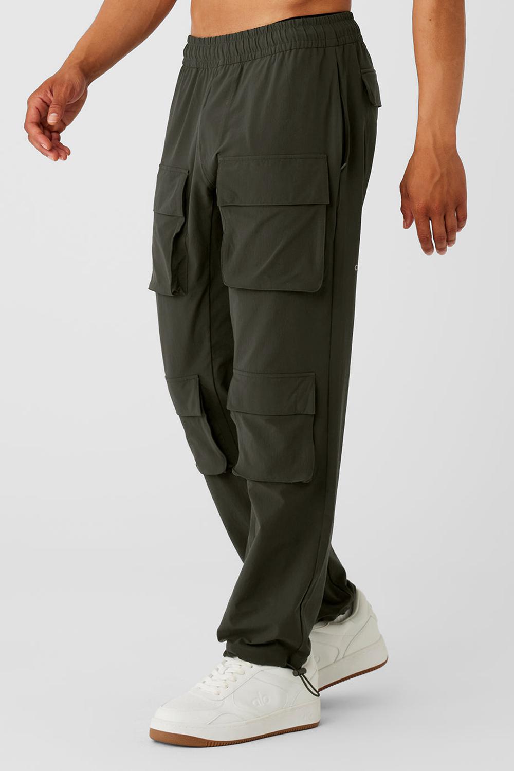 Pantalon Alo Yoga Cargo Venture Hombre Verde | Colombia  WNYR-59231