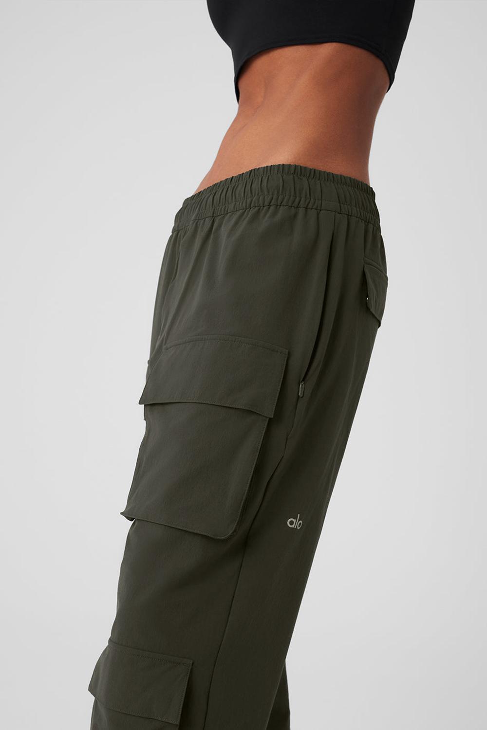 Pantalon Alo Yoga Cargo Venture Mujer Verde | Colombia  XRIP-95342