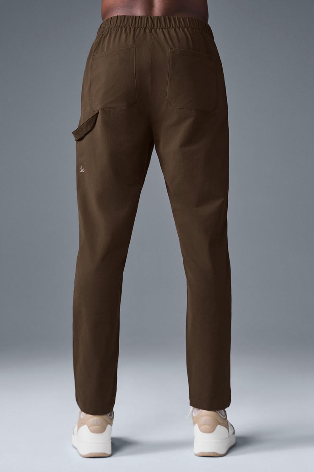 Pantalon Alo Yoga Co-Op Carpenter Track Hombre Espresso | Colombia  ZFOT-18495