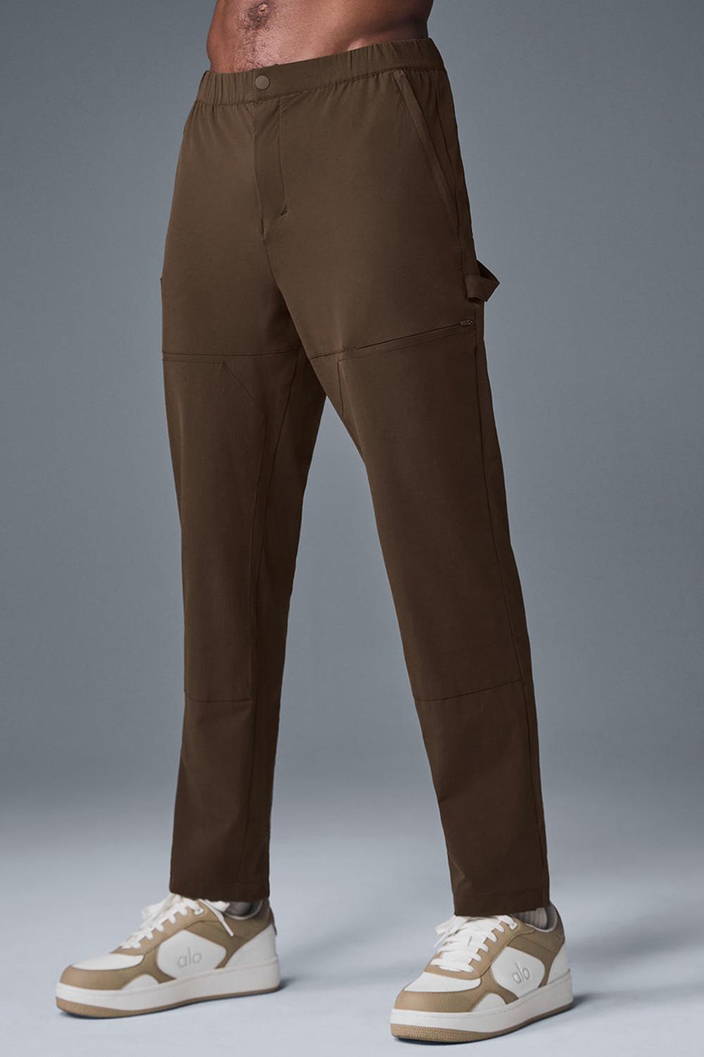 Pantalon Alo Yoga Co-Op Carpenter Track Hombre Espresso | Colombia  ZFOT-18495