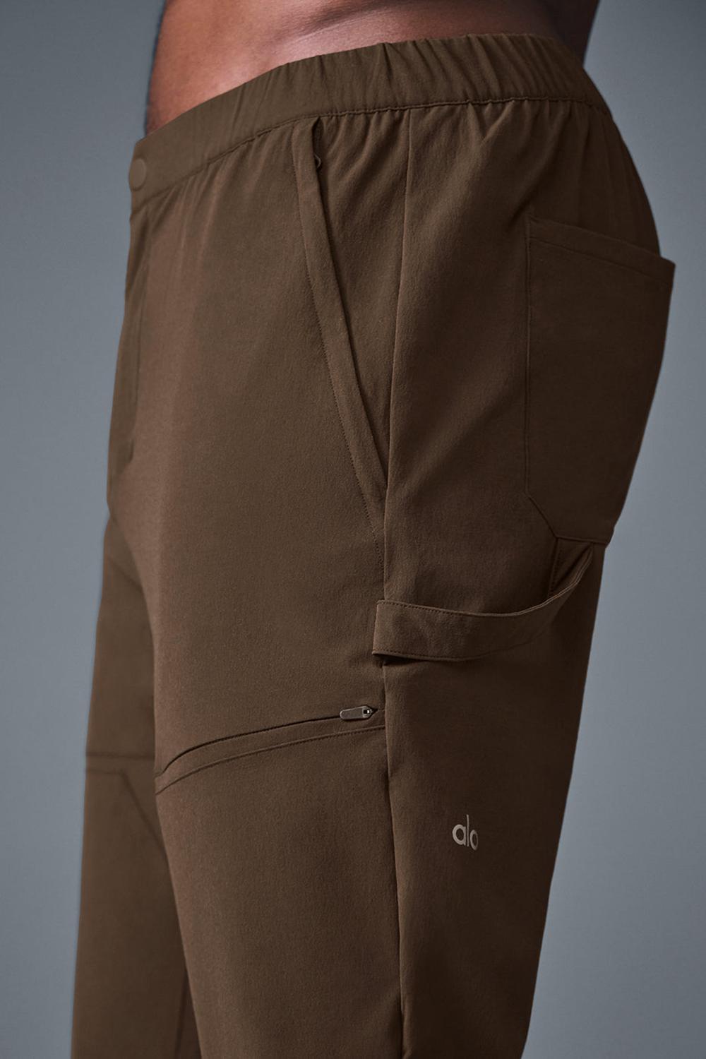 Pantalon Alo Yoga Co-Op Carpenter Track Hombre Espresso | Colombia  ZFOT-18495