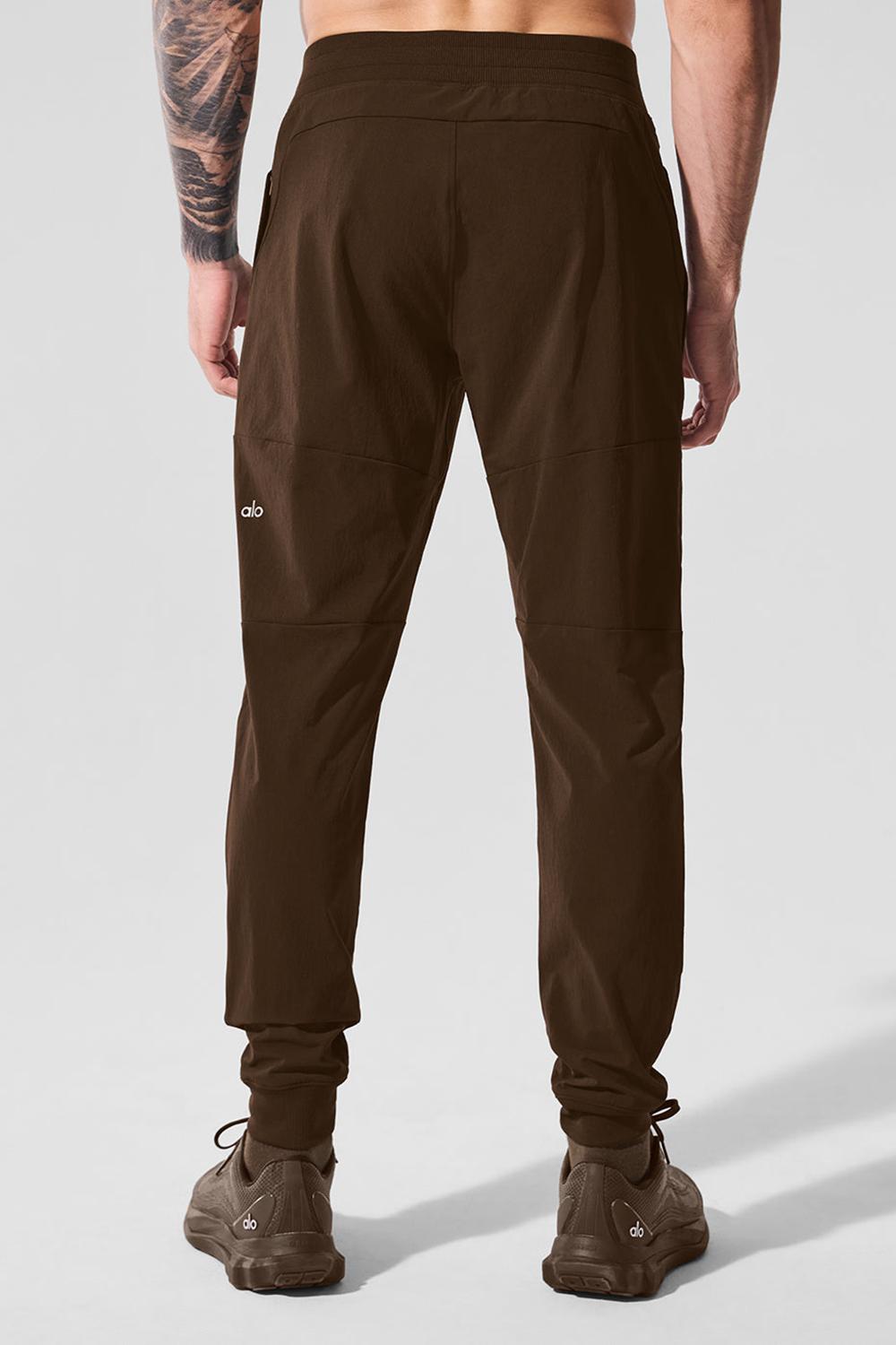 Pantalon Alo Yoga Co-Op Hombre Espresso | Colombia  CKSY-45079