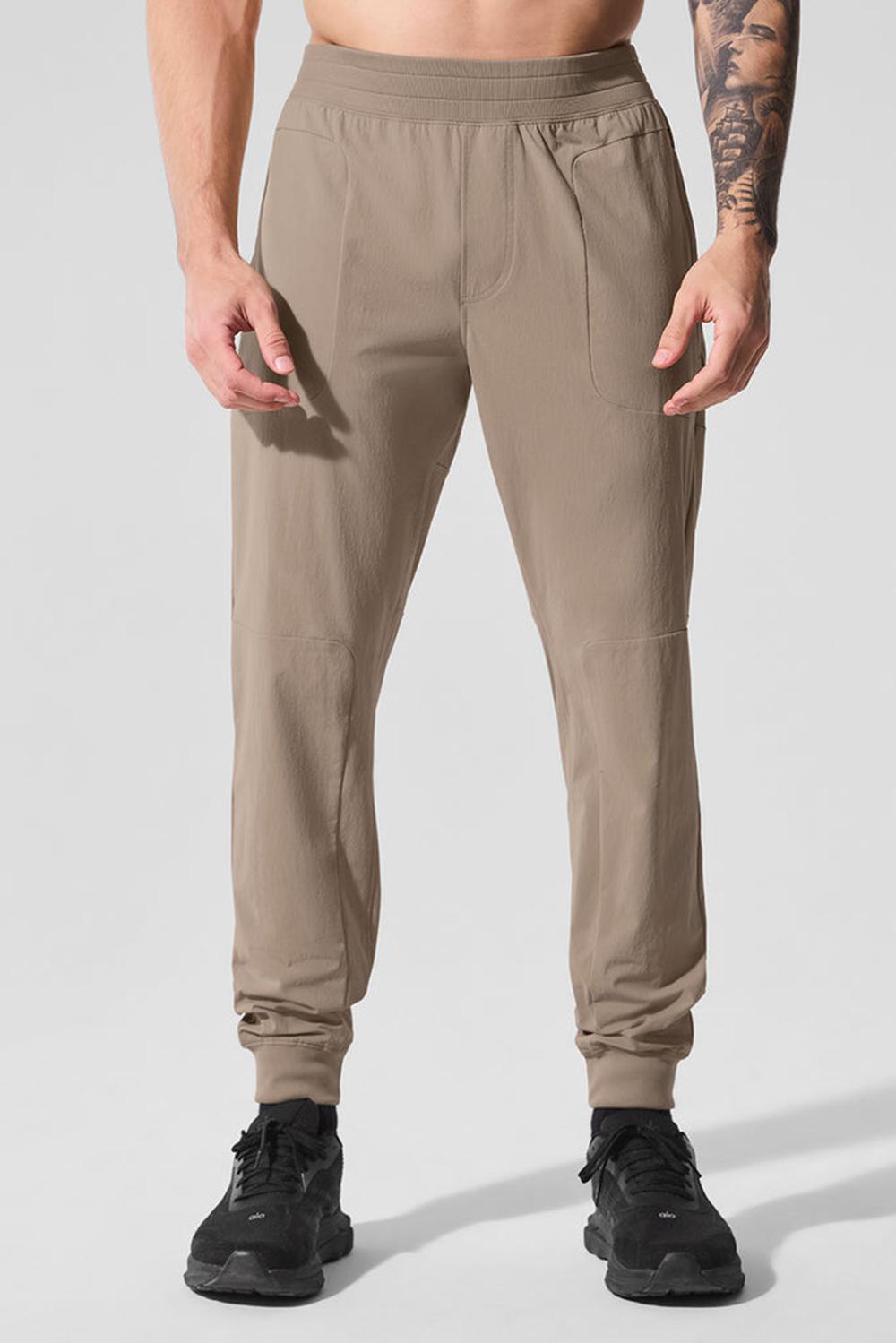 Pantalon Alo Yoga Co-Op Hombre Gravel | Colombia  AVZB-62379