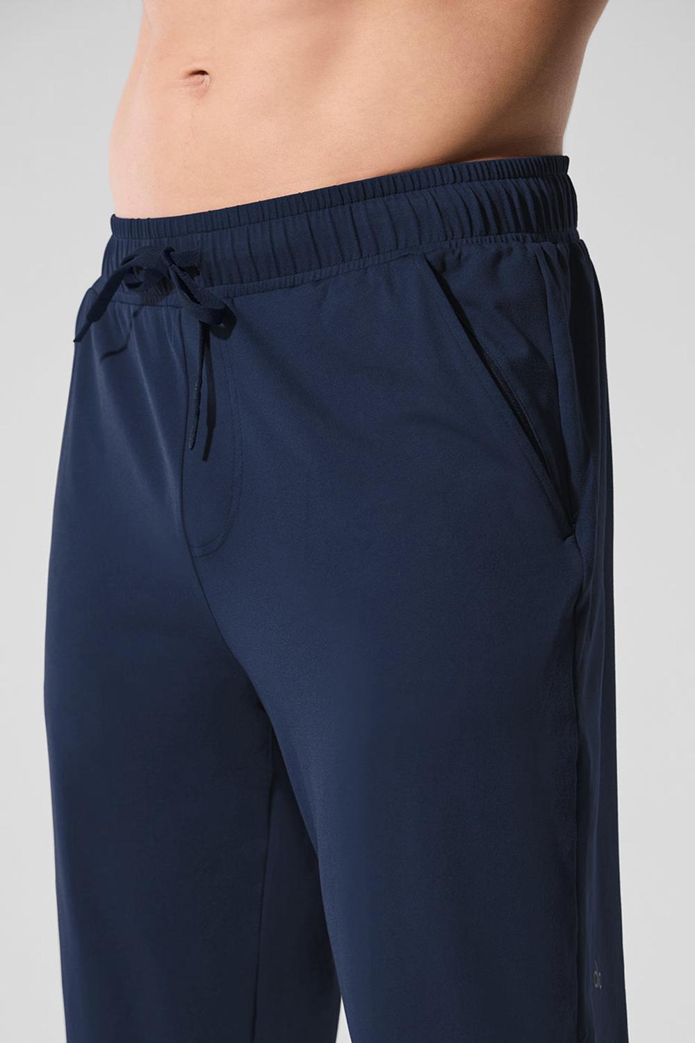 Pantalon Alo Yoga Conquer Pulse Hombre Azul Marino | Colombia  PGVZ-08149