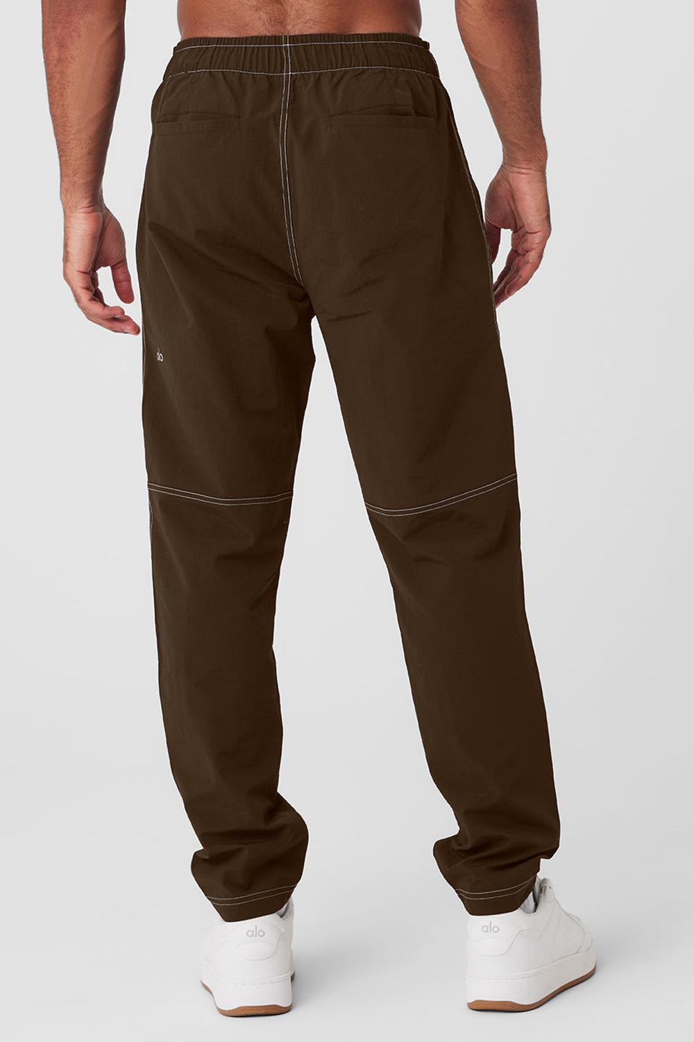 Pantalon Alo Yoga Flight Hombre Espresso | Colombia  OUES-79410