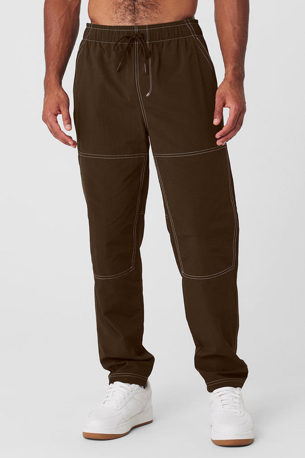 Pantalon Alo Yoga Flight Hombre Espresso | Colombia  OUES-79410
