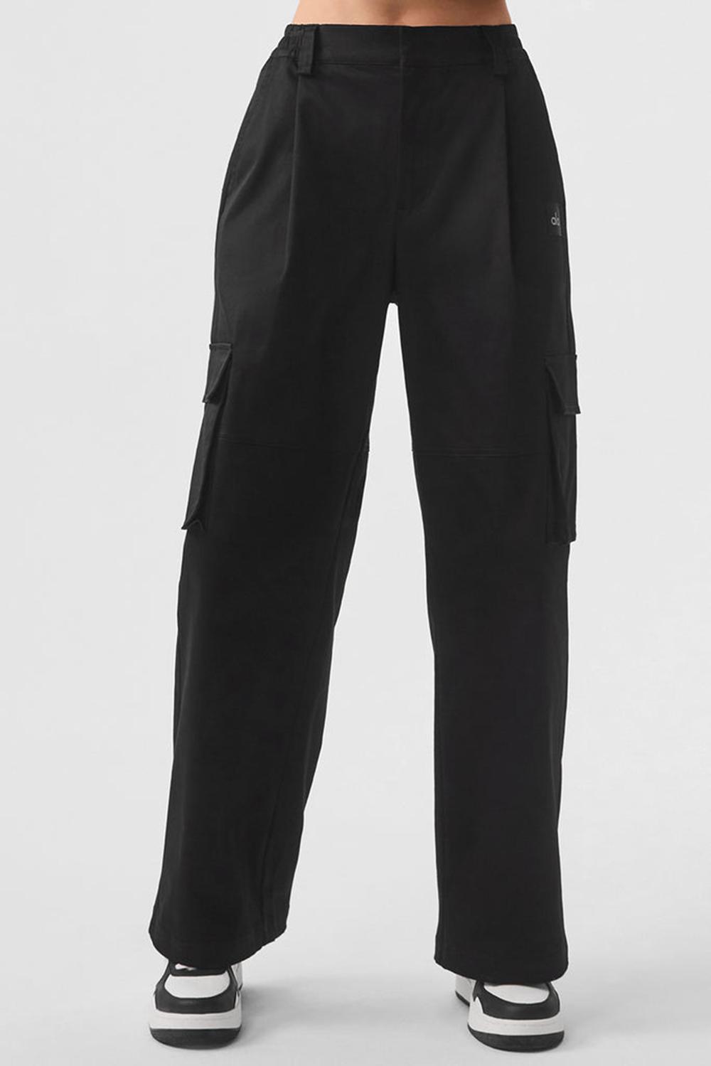 Pantalon Alo Yoga High-Waist Night Out Cargo Mujer Negras | Colombia  OULD-38024