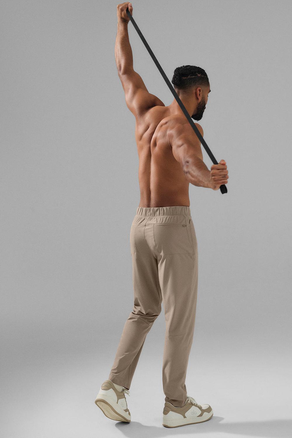Pantalon Alo Yoga Repetition Hombre Gravel | Colombia  KWPM-19837