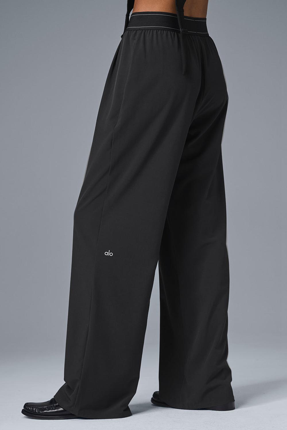 Pantalon Alo Yoga Suit Up (Long) Mujer Negras | Colombia  CBUG-37409