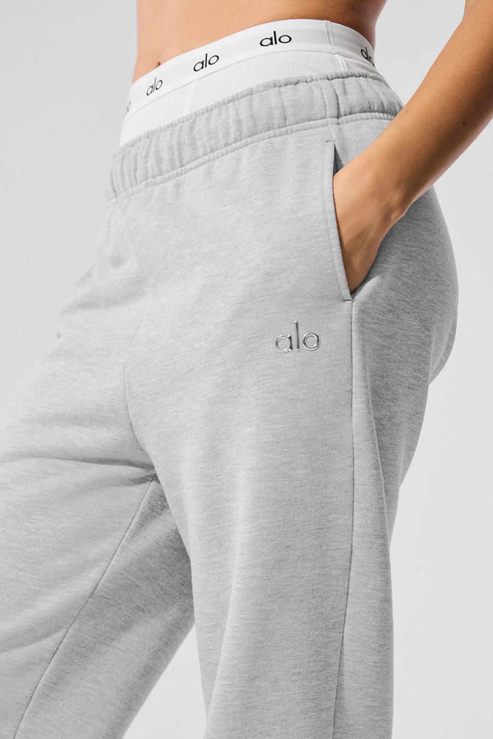 Pantalon Deportivo Alo Yoga Accolade Mujer Gris | Colombia  CDRG-18672