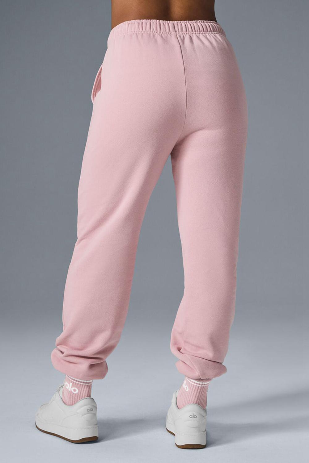 Pantalon Deportivo Alo Yoga Accolade Mujer Rosas | Colombia  SUBY-76018