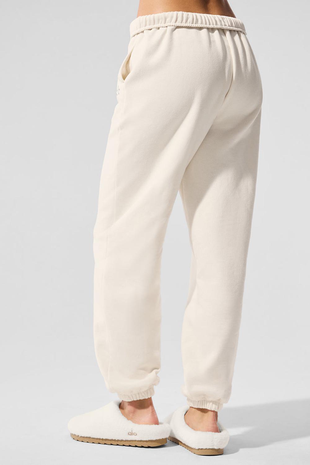 Pantalon Deportivo Alo Yoga Accolade Mujer Ivory | Colombia  YLRC-75684