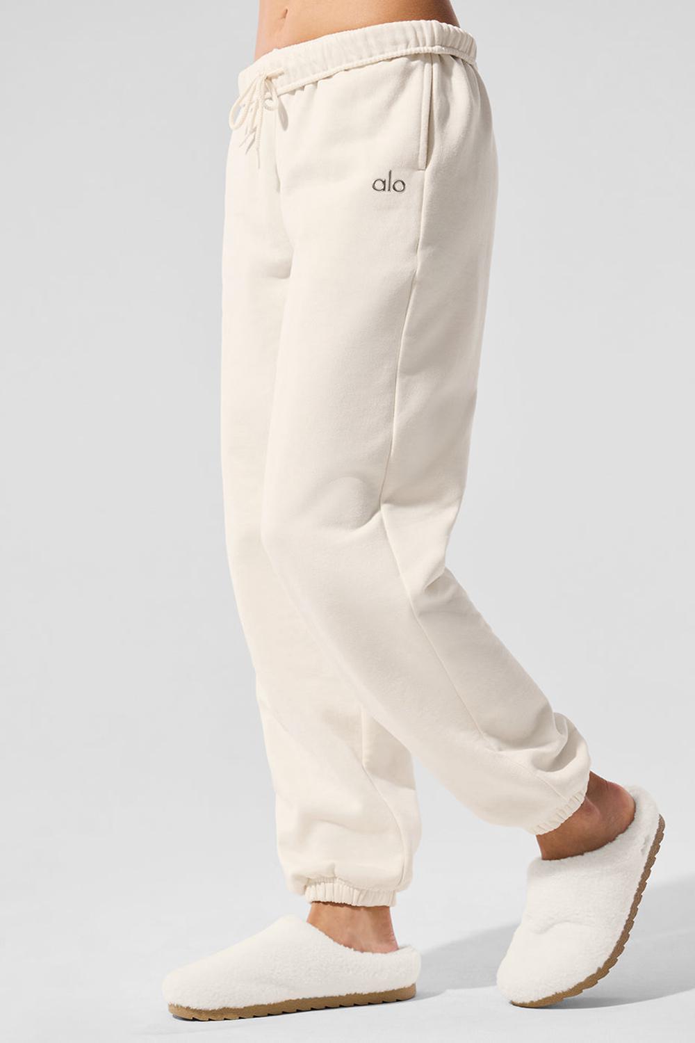 Pantalon Deportivo Alo Yoga Accolade Mujer Ivory | Colombia  YLRC-75684
