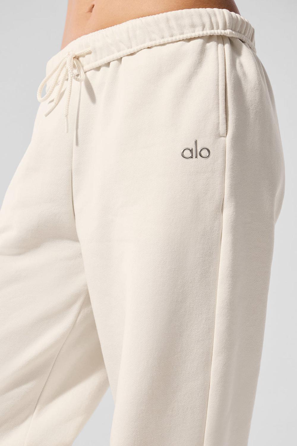 Pantalon Deportivo Alo Yoga Accolade Mujer Ivory | Colombia  YLRC-75684