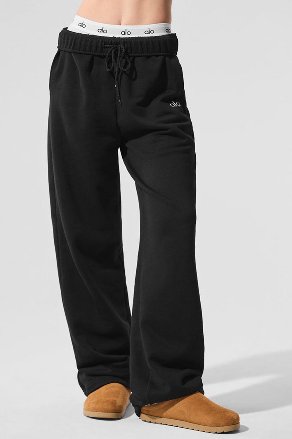 Pantalon Deportivo Alo Yoga Accolade Straight Leg Mujer Negras | Colombia  YLFR-10752