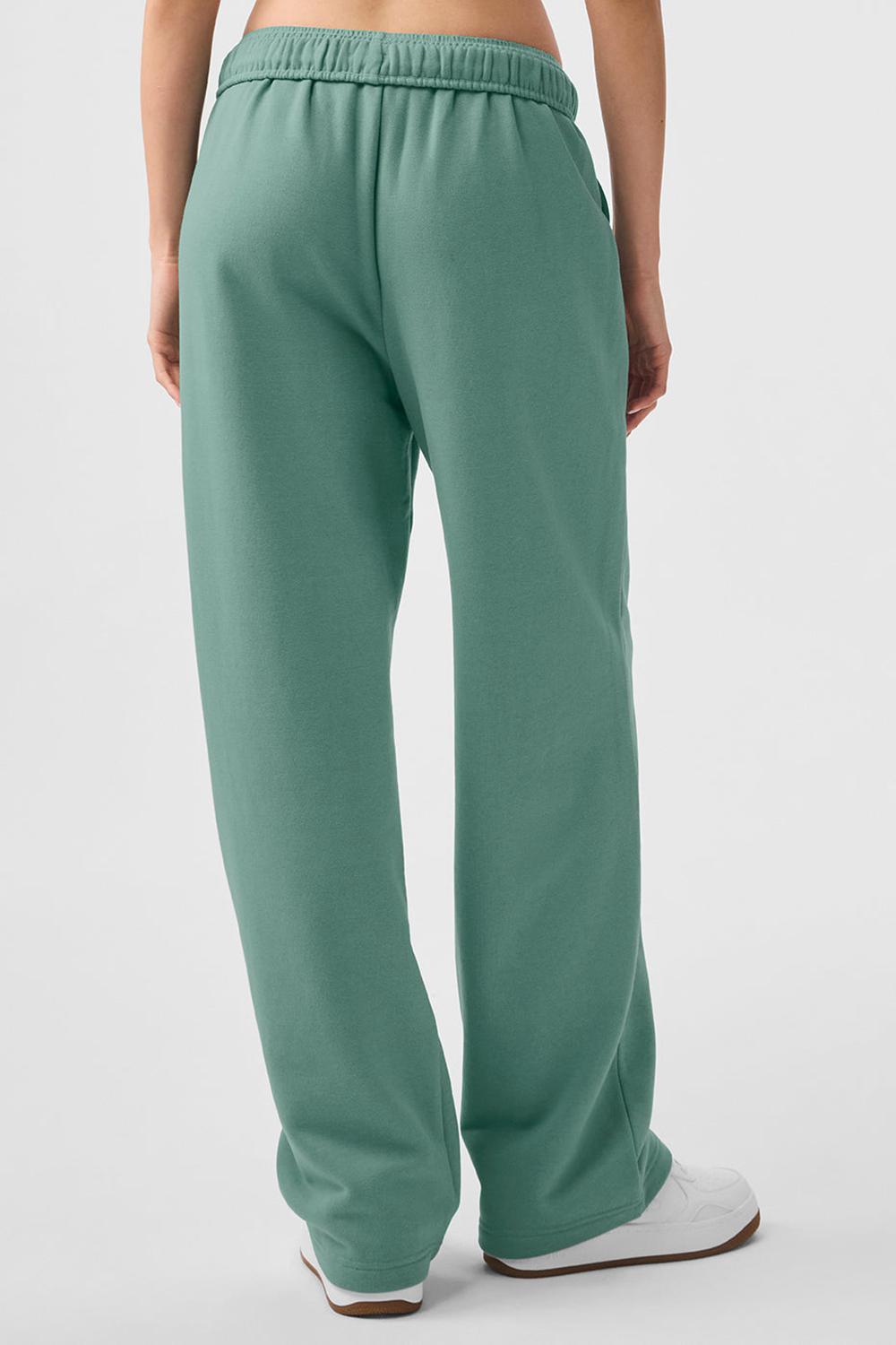 Pantalon Deportivo Alo Yoga Accolade Straight Leg Mujer Verde | Colombia  NXBM-76251