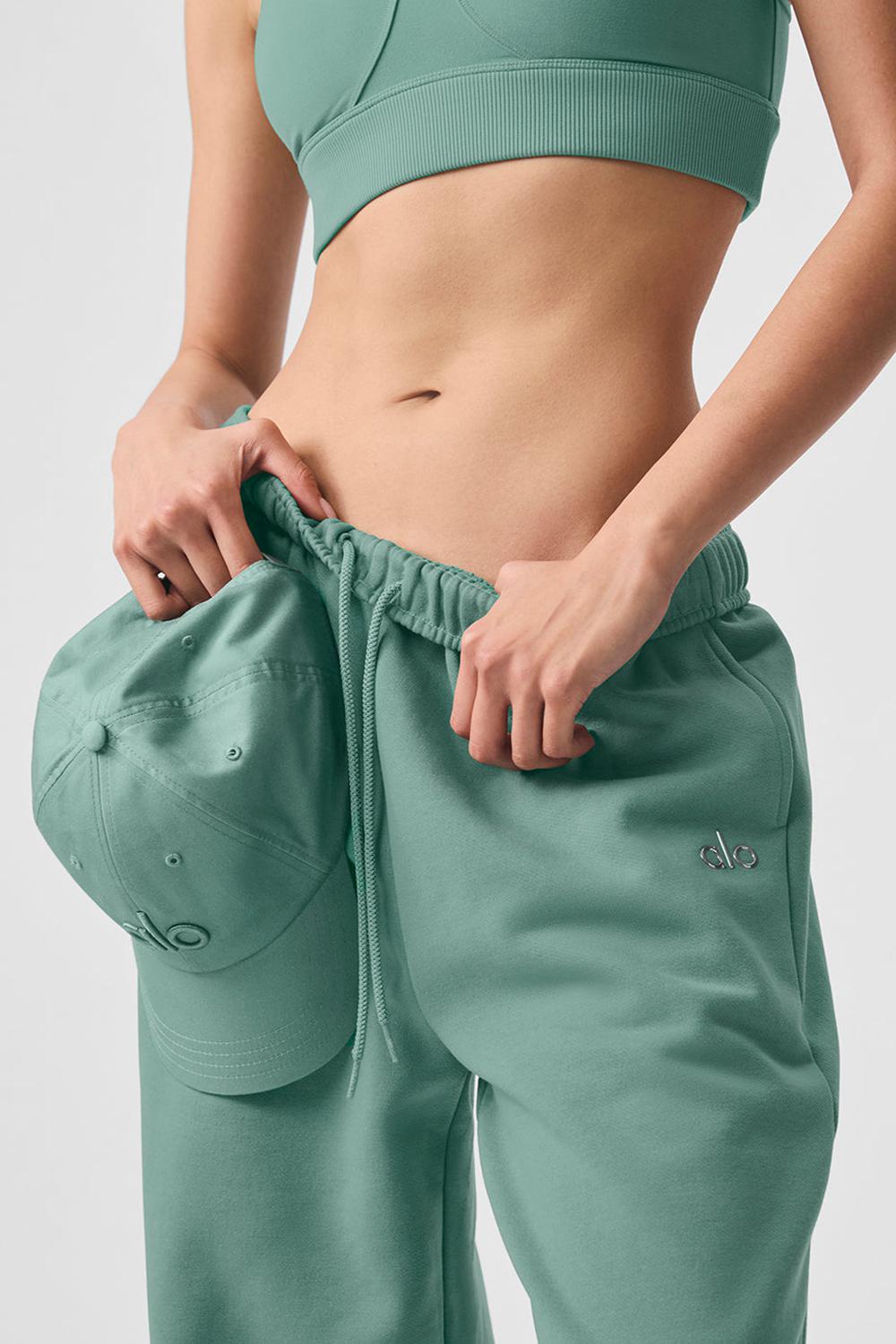 Pantalon Deportivo Alo Yoga Accolade Straight Leg Mujer Verde | Colombia  NXBM-76251