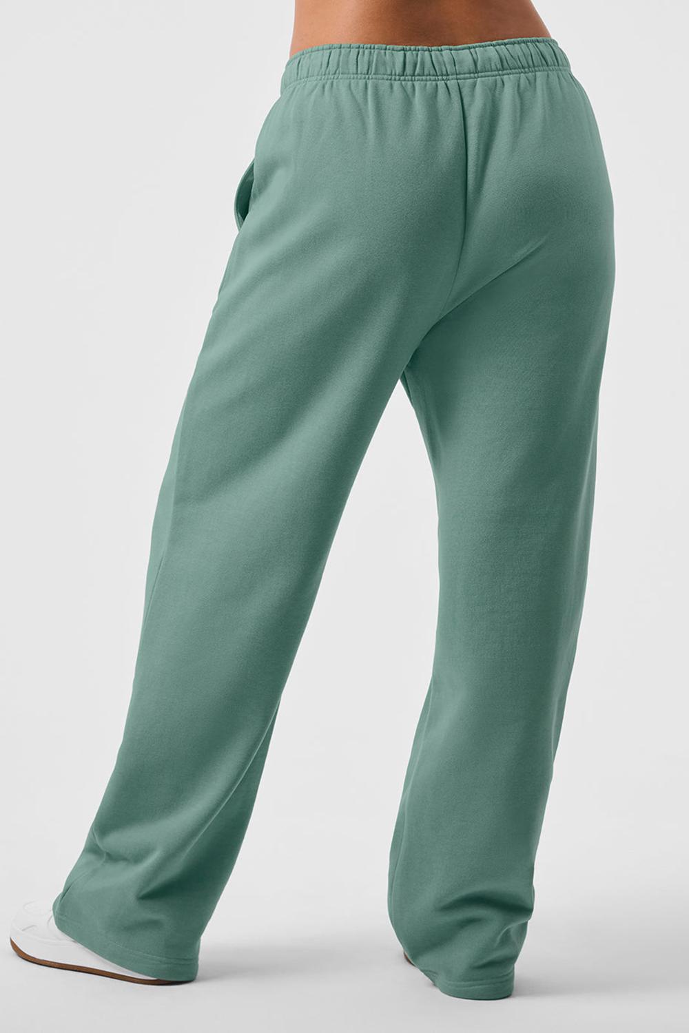 Pantalon Deportivo Alo Yoga Accolade Straight Leg Mujer Verde | Colombia  NXBM-76251