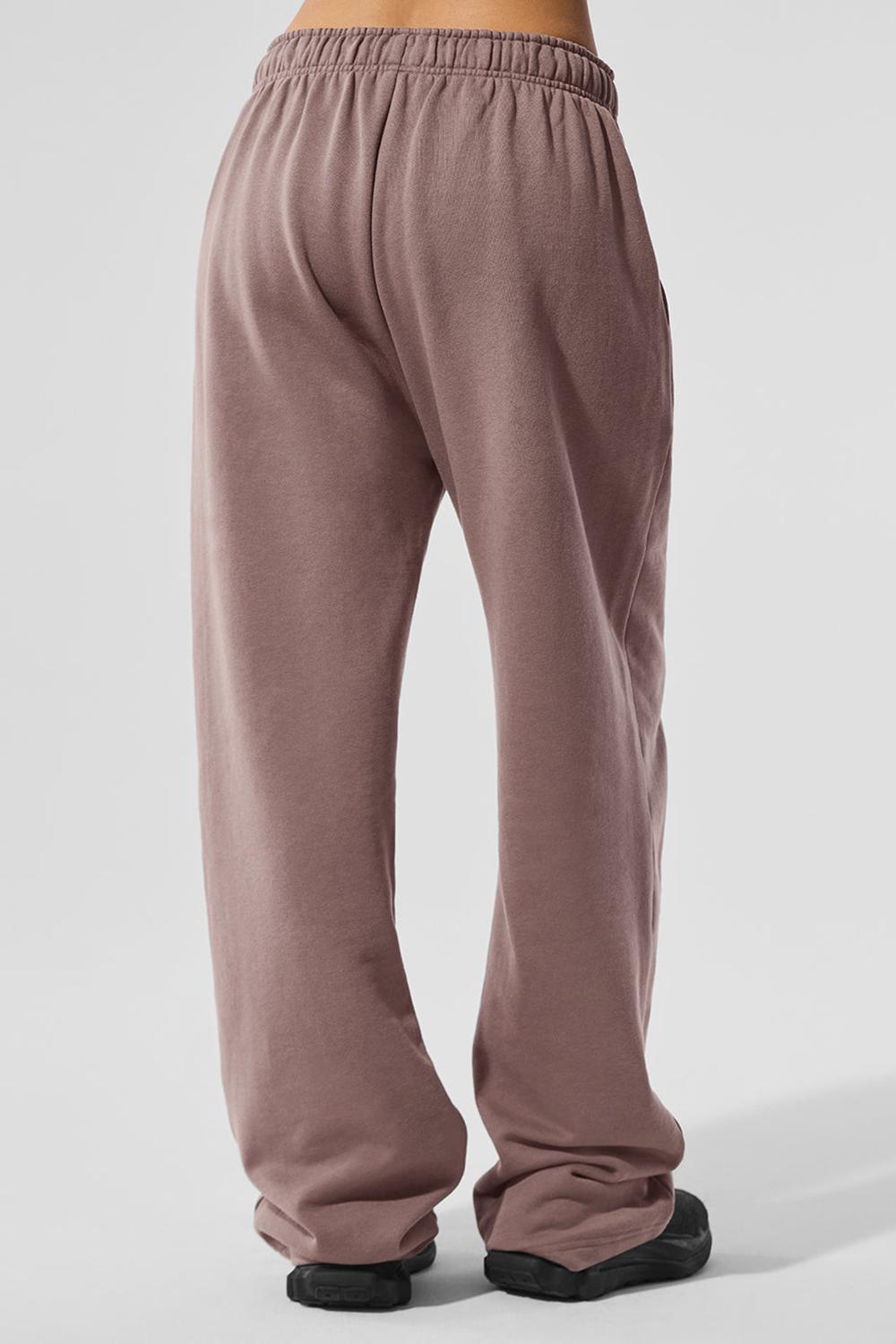 Pantalon Deportivo Alo Yoga Accolade Straight Leg Mujer Mushroom | Colombia  LYBR-35098